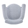 Modern Upholstered Armchair Dining Chairs With Metal Legs (Set of 2) - Gray - Image 11