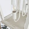 4 Light Wood Chandelier, Hanging Light Fixture With Adjustable Chain For Kitchen, Bulb Not Included - Cream White - Image 10