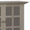 Acadian - Medium Storage Cabinet - Distressed Gray - Image 4