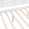 Full Size House Bed With Trundle, Kids Bed With Shelf - White - Image 14