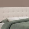 Full Size, Bed Headboard Only Upholstered, Transitional - Beige - Image 3