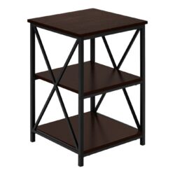 Accent Table, Side Contemporary & Modern - Espresso