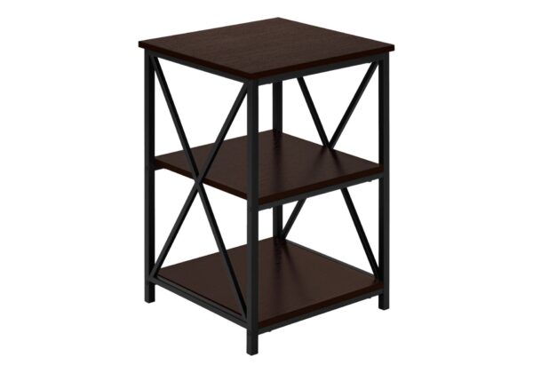 Accent Table, Side Contemporary & Modern - Espresso