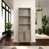 Cypress Lane - Bookcase Pier Cabinet - White Oak - Image 3