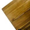 Dione Outdoor Industrial Acacia Wood Bar Set With Metal Frame And Slat Paneling - Brown - Image 18