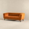 Addison - Large Burntorange Sofa - Brown / Burnt Orange - Image 4