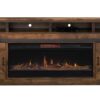Farmhouse - Electric Fireplace TV Stand For TVs Up To 100" - Aged Whiskey - Image 3