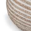 Yolanda - Round Pouf - Natural - Image 4