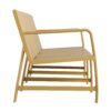 1 Piece Indoor / Outdoor 3 Seater Sofa, UV Resistant, Waterproof And Durable - Brick Yellow - Image 7