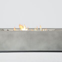 Propane Outdoor Fire Pit Table - Cream White