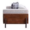 Pelton - Loveseat With 2 Toss Pillows - Walnut - Image 3