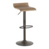 Ale - Industrial Barstool (Set of 2) - Camel - Image 2