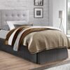 Twin Stylish Adjustable Headboard - Light Gray - Image 4