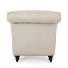 Chaise Lounge With Button Tufted Diamon Stitch - Beige - Image 9