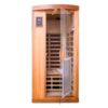 1 Person Far Infrared Deluxe Indoor Sauna Room - Red Cedar - Image 6