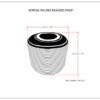 Serena - Round Braided Pouf - Natural - Image 8