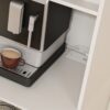 Modern Farmhouse Buffet Cabinet With Hutch Kitchen Storage Sideboard With Drawers & Barn Doors - White - Image 6