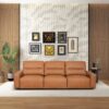 Grant - Triple Power Convertible Sofa - Cognac - Image 10