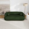 Andrew - Boucle Sofa - Dark Green - Image 12