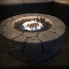 Fiber Reinforced Outdoor Fire Pit - Stone Gray - Image 2