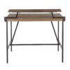 Gia - Industrial Counter Table - Black / Brown - Image 4