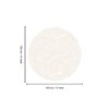 Curve - Round Rug - White - Image 6