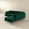 Brooke - Sectional Sofa Right Facing - Green - Image 3