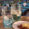 Leading Ware Swirl Acrylic Glasses Drinking (Set of 4), 20Oz, Bpa Free, Durable Plastic - Blue - Image 5