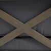 Brava - X Back Left Right Corner Bench Set - Dark Gray - Image 13