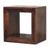 Solis - Open Side Table - Brown - Image 2