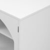 Modern Minimalist TV Stand For TVs Up To 75", Entertainment Center Media Console Cabinet With Adjustable Shelves For Living Room - White - Image 18