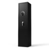 Large Capacity Quick Access Fingerprint Gun Safe, 4 - 5 Gun Biometric Metal Rifle Gun Security Cabinet Safe Locker - Black - Image 3
