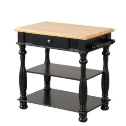 Kitchen Island - Black
