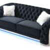 Sapphire - Sofa - Black - Image 2