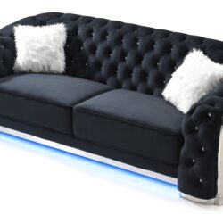 Sapphire - Sofa - Black