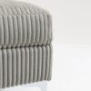 Modular Sectional Sofa Square Ottoman Module, Storage Ottoman Footrest - Gray - Image 6