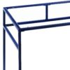 Yasin - Glass Top Writing Desk - Blue - Image 6