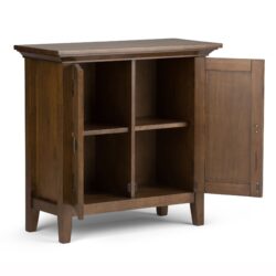 Redmond - Low Storage Cabinet - Rustic Natural Aged Brown