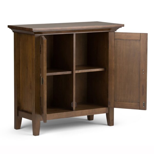 Redmond - Low Storage Cabinet - Rustic Natural Aged Brown
