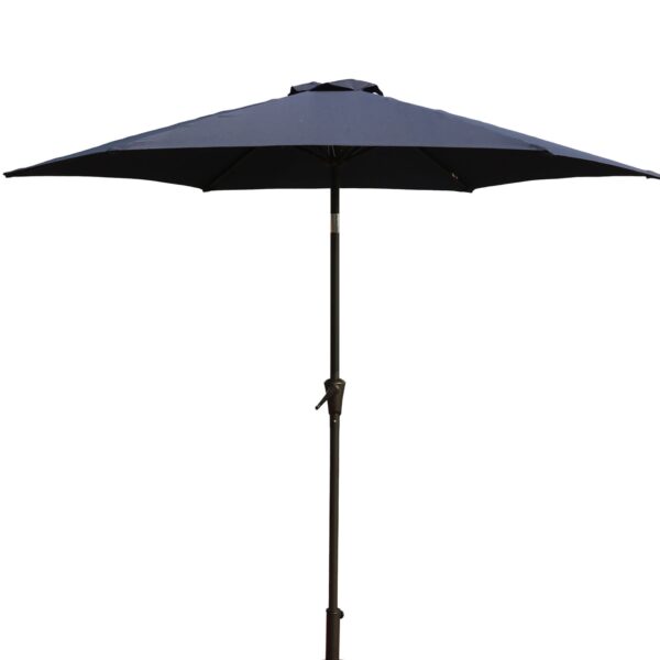 9' Pole Umbrella With Carry Bag - Navy Blue