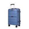 Hardshell Suitcase Spinner Wheels Pp Luggage Sets Lightweight Durable Suitcase With Tsa Lock, 3 Piece Set (20/24/28) - Blue - Image 4