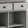 Connaught - Entryway Storage Cabinet - Fog Gray - Image 5