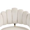 Modern Home Office Desk Chair With Wheels, Swivel, Height Adjustable - Beige - Image 18