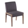 Carmen - Contemporary Chair (Set of 2) - White Washed / Gray - Image 2