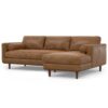 Morrison - Right Sectional Sofa - Caramel Brown - Image 4