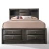 Ireland - Eastern King Bed With Storage - Gray Oak - Image 4