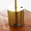 Ethereal - Modern Small Table Lamp, Desk Lamp Fixture With Globe Shade - Gold / White - Image 6
