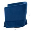 27.36" Wide Swivel Chair - Blue - Image 15