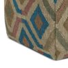 Johanna - Square Pouf - Multicolor - Fabric - Image 4