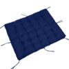 Outdoor Swing Seat Cushions Replacement, 2 3 Seater Waterproof Thicken Washable Pad - Navy Blue - Image 4